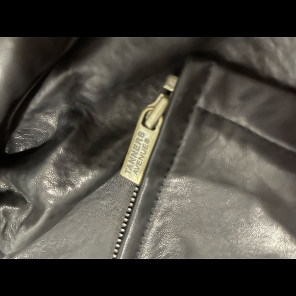 Classic Black Leather Jacket - Picture 8 of 13